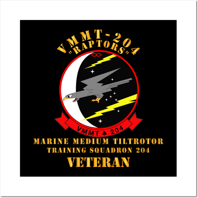 USMC - VMMT-204 - Veteran Wall Art by twix123844